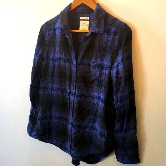 American Eagle Outfitters Tops - AEO Ahhhmazingly Soft Boyfriend Flannel